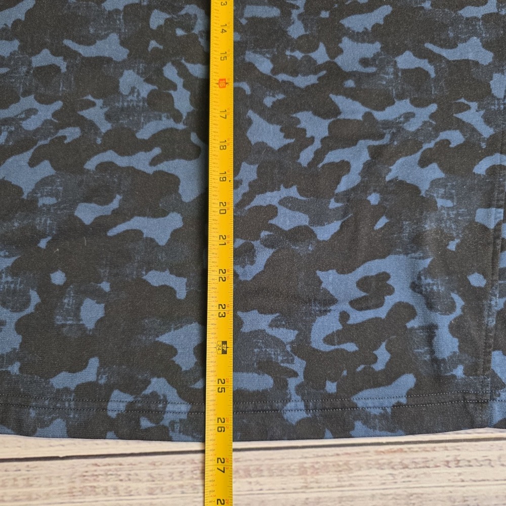 North Face Ventrix Cinder Jacket 1/4 Zip Mens Large Blue Camo Pullover‎ Fleece - Picture 8 of 10